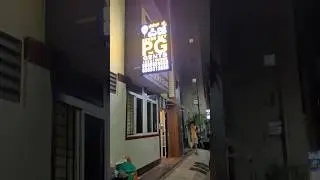 Bangalore lo Mana Telugu valla PG #shorts #bangalore #pg #vlogs