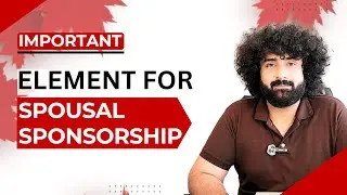 Important element for Spousal Sponsorship Canada | Junaid Khan | JK Immigration