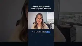 Content Management: The Library Book Metaphor