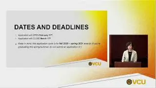 VCU School of Business Current Student Scholarships 2020&ndash;2021