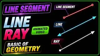 Line, Line Segment and Ray