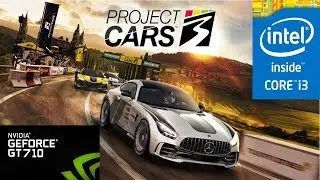 Project Cars 3 PC Gt 710 Gameplay 4GB RAM