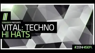 Vital Techno Hi Hats - 414 Techno Hi Hats, Rides, Crashes, Hi Hat Loops & Drum FX