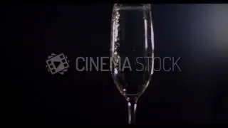 CinemaStock - B Roll & Stock Footage - Camera rack focuses on champagne glass