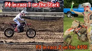 Podiumed My 2nd Day Racing Ever!!! And in the MUD!