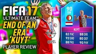 FIFA 17 END OF AN ERA KUYT (90) *GREAT STATS* PLAYER REVIEW! FIFA 17 ULTIMATE TEAM!