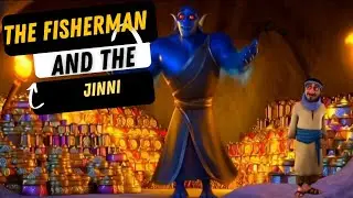 The Fisherman and the Jinni: A Tale of fate| Iraqi Folk Tale#WonderTalesWorld #AnimatedStories