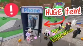Roblox HUGE Payphone Accessory Glitch!