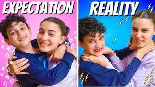 EXPECTATION vs REALITY Of Having A Sibling l Five of us