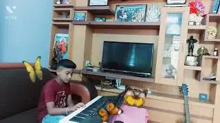 A humble attempt to play (ilammanjin Kulirumayoru...) by my student. Please support...
