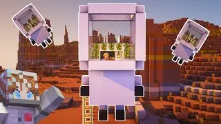 I Built an Astronaut House in Minecraft | Minecraft House Tutorial🔨