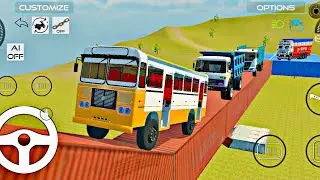 Drive Dumper and Unloading Stone From Dumper Truck in Game 🔥 #truck #bus #dumper #jcb #gameplay