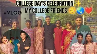 S.D.S.M  College Palghar Day's Celebration Vlog😅# Aastha Tandel# new vlog# my creativity ✌✨