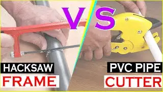 Pvc Pipe Cutter v/s Hacksaw cutter |Best Pvc Pipe cutter #pvcpipecutter 9655993353