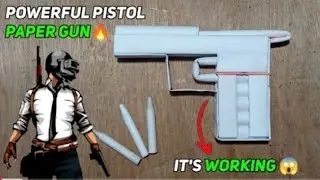 How to make paper gun | Paper Gun | Origami guns | How to make paper gun easy and fast that shoots