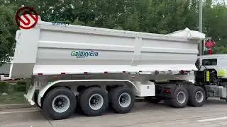curtain side semi trailer！It's time to upgrade your fleet! 🚀 💡#semitrailer #curtains #trailer