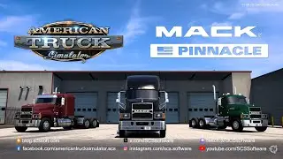 American Truck Simulator SCS Software News Mack&reg; Pinnacle & Mack Anthem Black Edition Released