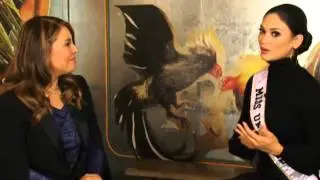 Miss Universe Pia Wurztbach EXCLUSIVE on Kababayan Today Part 2.1