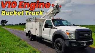 BUCKET TRUCK ~ 36' 2012 Ford F-450 Altec At200a