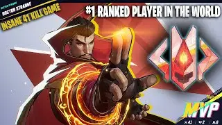 MARVEL RIVALS ( #1 RANKED BEST PLAYER IN THE WORLD ) DOCTOR STRANGE INSANE 41 KILL GAMEPLAY