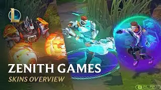 Zenith Games Lee Sin, Jayce, & Blitzcrank | Skins Overview | Patch 12.17 - League of Legends