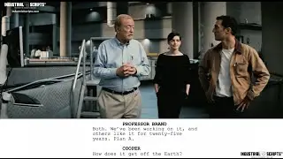 Classic Movie Scenes: INTERSTELLAR (2014) // Plan A & Plan B // Script-to-Screen