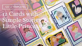 12 Cards | 2 Sheets of 12x12 Paper | No Scraps!