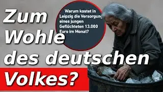 13.300 € pro Monat für junge Geflüchtete während Rentner im Müll suchen?