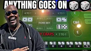 UNBELIEVABLE&hellip;.I can&rsquo;t believe this happened on Crapless bubble craps part 1 #93 #94
