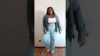 4 ways to style plus size mom jeans | how to style mom jeans #plussizeoutfits #howtostylejeans