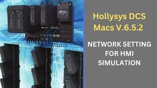 HollySys Macs DCS HMI Simulation Network Setting