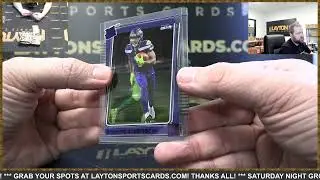 2021 Panini Clearly Donruss Football Hobby 8 Box Half Case Break #21