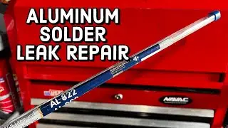 Leak Repair On Aluminum Carrier Evaporator Coil