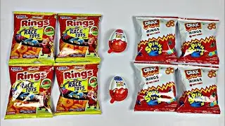 Motu Patlu Rings vs Crax Rings vs Kinder Joy With Free Gifts and Toys Inside