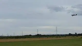 Fieseler Storch takeoff at 2019 Euroflugtag Model Airlplane Show