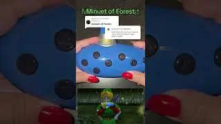 Minuet of Forest #zelda #tloz #electronicocarina #ocarinaoftime #zeldaocarinaoftime
