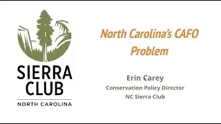 Environmental Impact of Hog Farms on EJ Communities in North Carolina