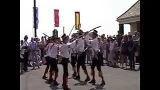 Downes on Tour Morris Men dance 'Black Joke' (Bledington) at Sidmouth 2011