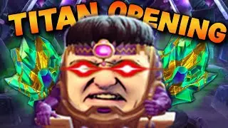Opening Every Titan Crystal I Own (Plus Nexus Titan Crystals mm yes)