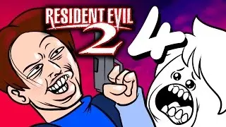 Oney Plays RESIDENT EVIL 2 With Pals - EP 4 - Niall falls over