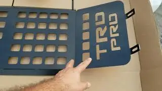 Installing an OG overhead molle rack on a Tacoma