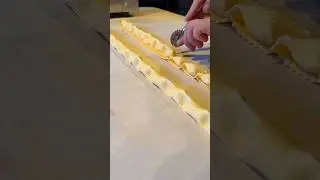 Welcome to PASTATUBE ✨ at work Making Agnolotti Del Plin