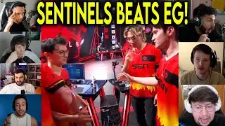 Valorant Streamers Reacts To Sentinels Dominant Win Against EG In VCT