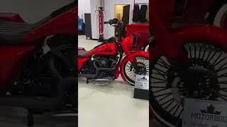 This bagger turned out amazing! #custombuild #bagger #roadking #harleydavidson @pitstopboysinc