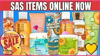 SAS Items Online Now | COUNTDOWN Till SAS is Live Online Today | #bathandbodyworks #sas