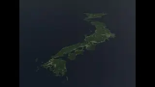Tutorial on making terrain and adding texture for any country or continent in blender 4.2.17 by FFS