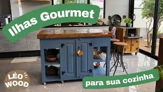 Móveis rústicos para sua cozinha! Ilhas Gourmet à pronta entrega e sob medida 🤎🌿