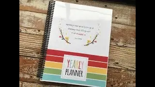 Yearly Planner 2019/2020