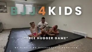 Tree Hugger Game! Fun Way for Kids to Learn the Single Leg in Grappling
