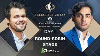 ARJUN vs CARLSEN | FIDE Freestyle Chess World Championship 2026